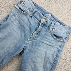 7 For All Mankind Women's Skinny Jeans - Light Blue